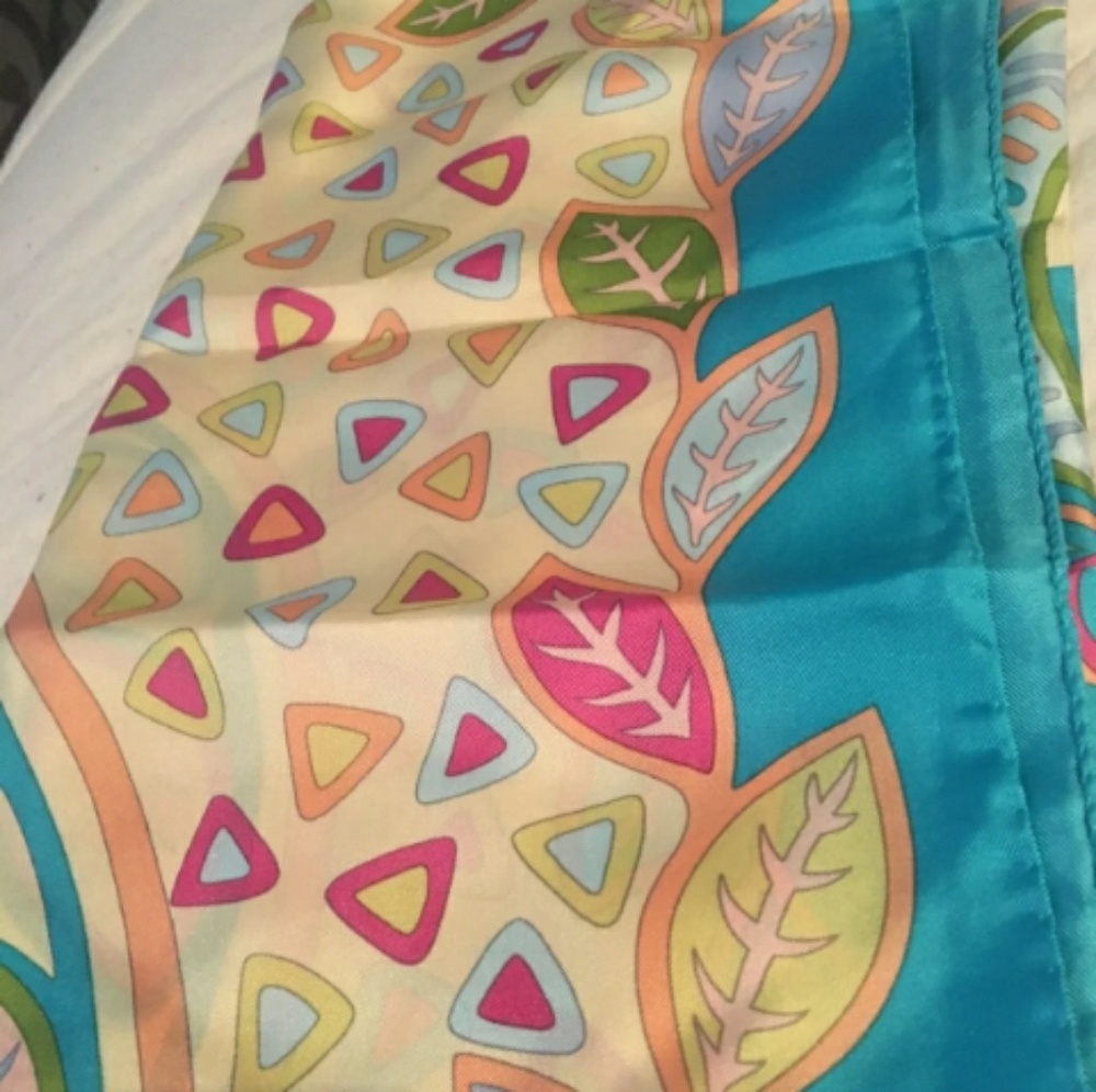 100 Silk Scarves vintage